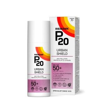 P20 Protetor Solar Urban Shield Face SPF 50+ 50 gr