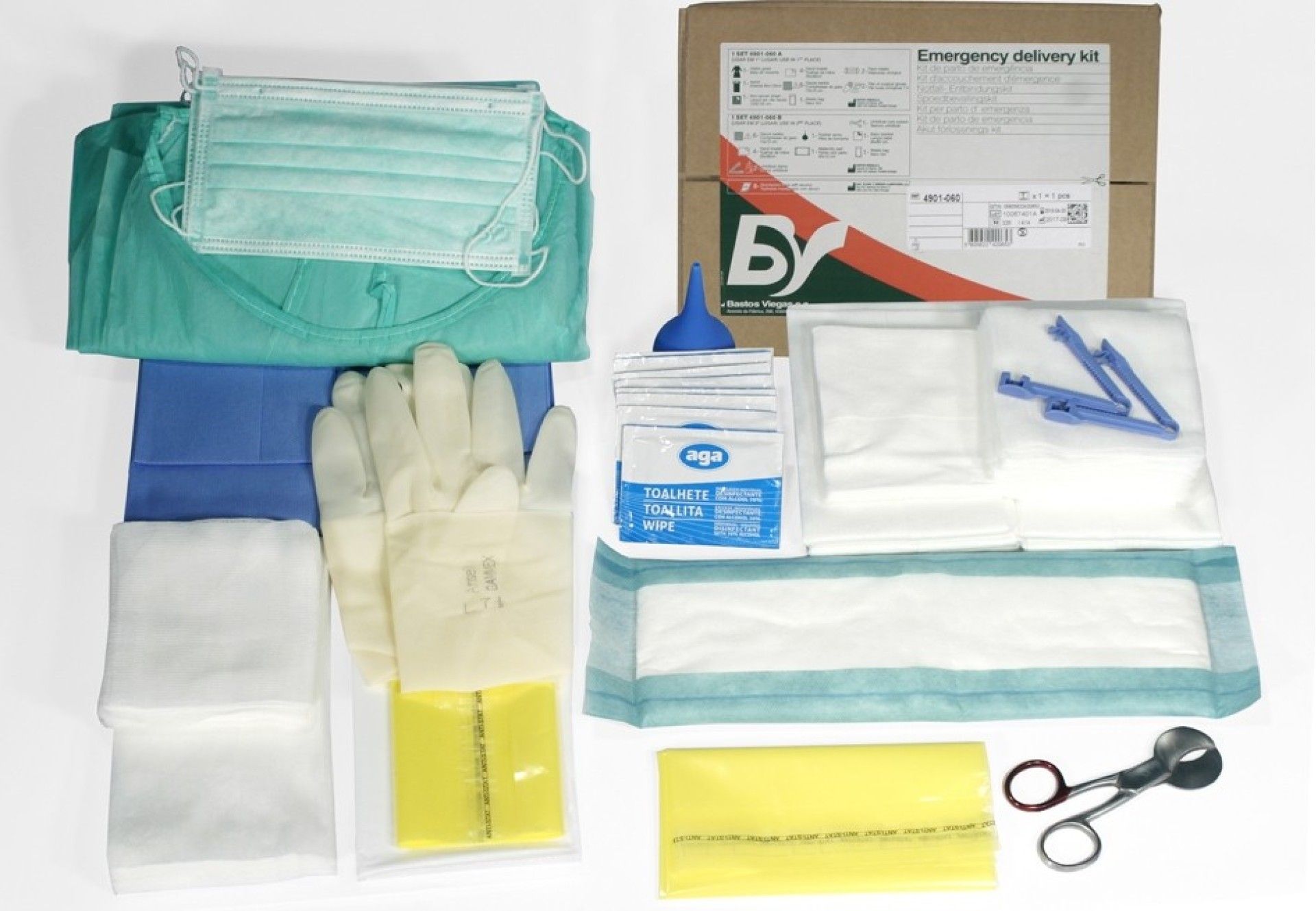 Kit para Parto de Emergência Kit para Parto de Emergência