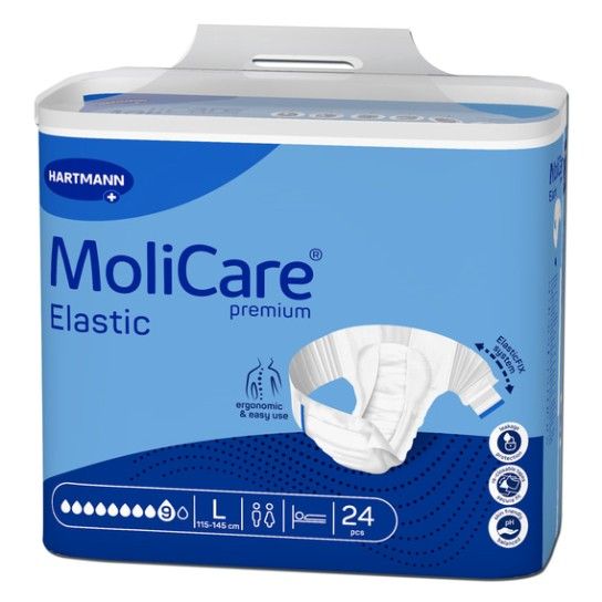 Molicare Premium Elastic 9G Sc.24 L