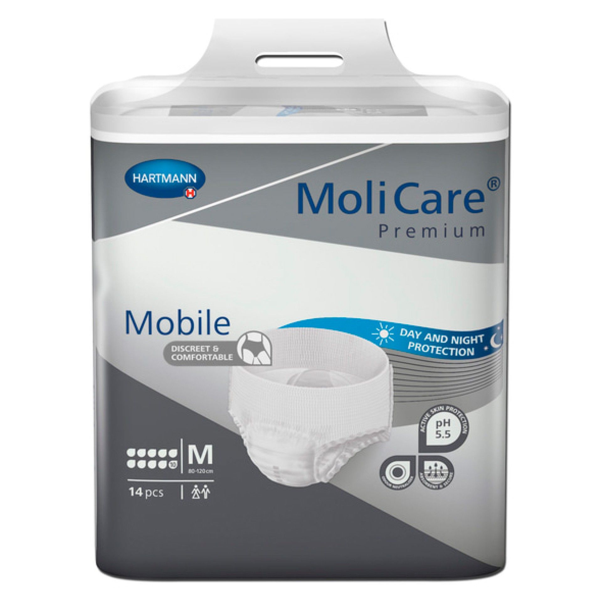 Cuecas Fralda MoliCare� Premium Mobile | Tamanho L