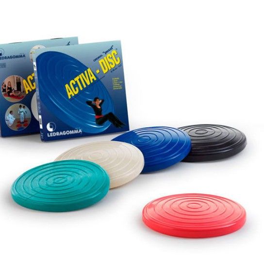 Disco de Exercício Activa Disc | Ø 40 cm - Azul/Vermelho Disco de Exercício Activa Disc | Ø 40 cm - Azul/Vermelho