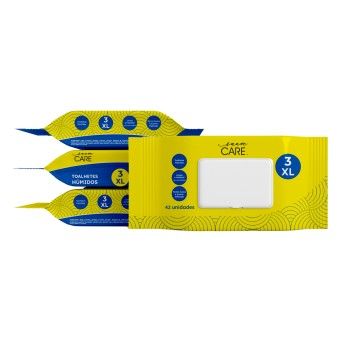 Toalhitas H�midas para Adulto 3XL
