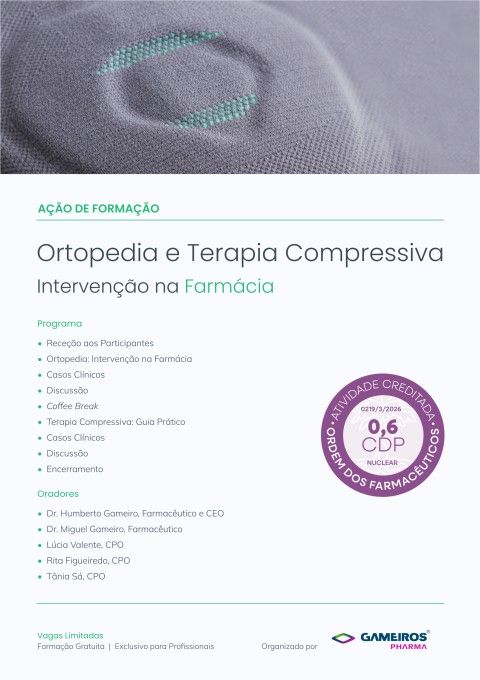 Ação de Formação Ortopedia e Terapia Compressiva Ação de Formação Ortopedia e Terapia Compressiva