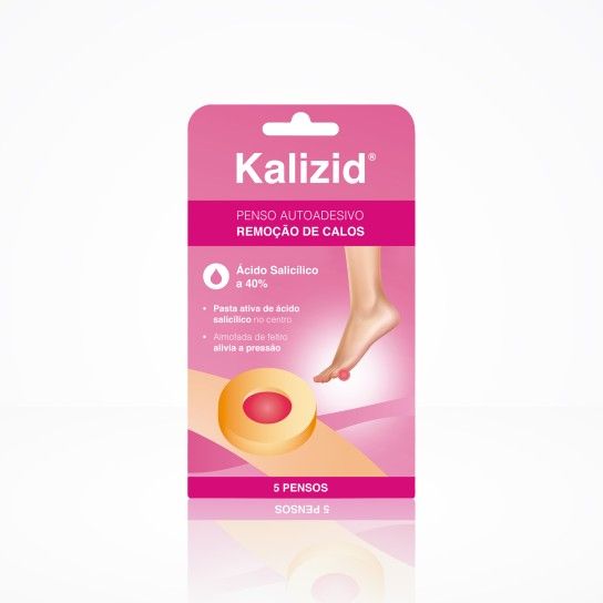 Kalizid | Penso Autoadesivo para Remoção de Calos Kalizid | Penso Autoadesivo para Remoção de Calos