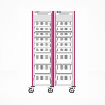 Arm�rio M�vel de Coluna Dupla para Dispositivos M�dicos Neop
