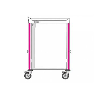 Carrinho com Prateleira Extens�vel e Pain�is Pnteriores Standard Neop
