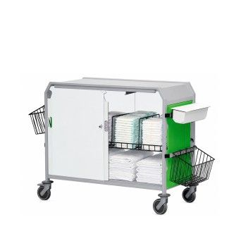 Carrinho de Apoio Fechado Classic para 20-30 Residentes