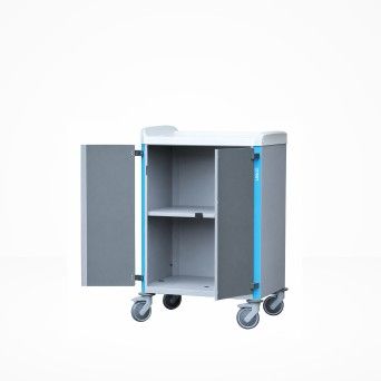 Carro para Distribui��o de Roupa Limpa com Portas Neop