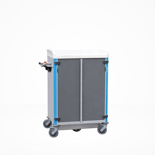Carro para Distribui��o de Roupa Limpa com Motoriza��o EasyMoove Neop