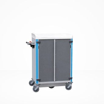 Carro para Distribui��o de Roupa Limpa com Motoriza��o EasyMoove Neop