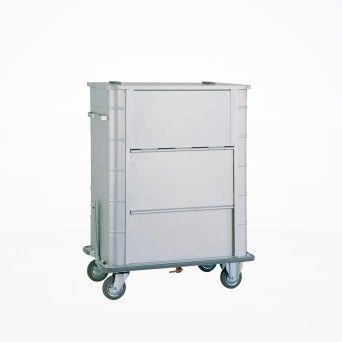 Carro de Transporte de Roupa Suja