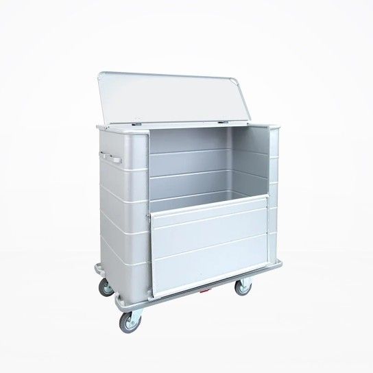 Carro de Transporte de Roupa Suja