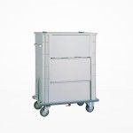 Carro de Transporte de Roupa Suja